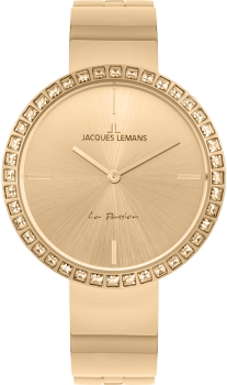Jacques Lemans Rome 1-2052C Damen Uhr Edelstahl 5Bar